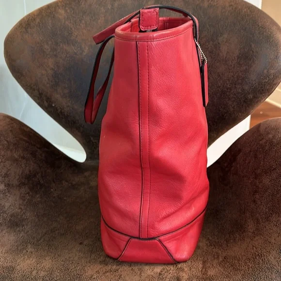 COACH MERCER TOTE GLOVETANNED LEATHER BAG TRAVEL GROCERY LAPTOP GUC W/HANGTAG - Picture 11 of 17